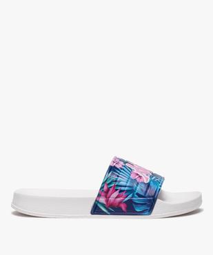 Mules de piscine pour femme avec bandeau fleuri - Kappa vue1 - KAPPA - GEMO