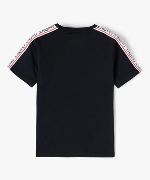 Tee-shirt garçon à manches courtes imprimé - One Piece vue3 - ONE PIECE - GEMO