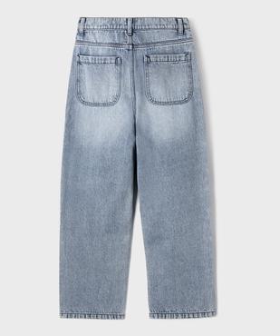 Jean loose avec taille ajustable garçon vue3 - GEMO (JUNIOR) - GEMO