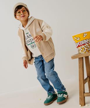 Jean Relaxed avec taille ajustable garçon vue1 - GEMO (ENFANT) - GEMO