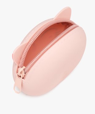 Porte-monnaie chat en silicone souple fille vue2 - GEMO (ENFANT) - GEMO