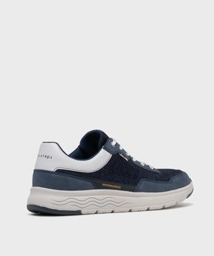 Baskets de running en mesh ajouré homme - Urban Steps vue5 - URBAN STEPS GEMO FOR GOOD - GEMO