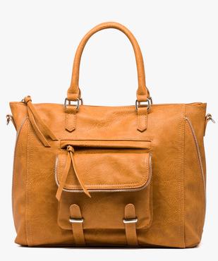 Sac femme multipoche grandes dimensions vue1 - GEMO (ACCESS) - GEMO