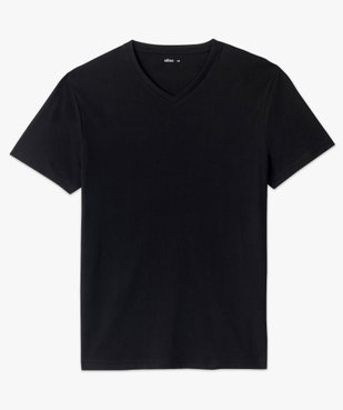 Tee-shirt à manches courtes et col V homme vue5 - GEMO 4G HOMME - GEMO