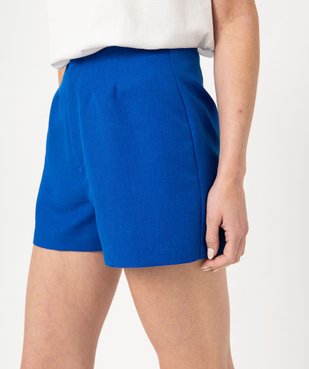 Short ample taille haute femme vue2 - GEMO(FEMME PAP) - GEMO