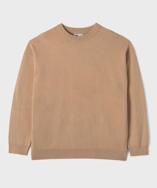 Pull à col rond en viscose garçon vue1 - GEMO 4G GARCON - GEMO