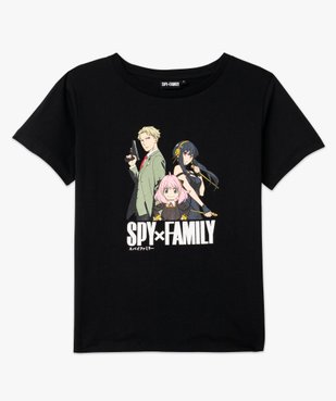Tee-shirt manches courtes imprimé femme - Spy x Family vue4 - SPY X FAMILY - GEMO