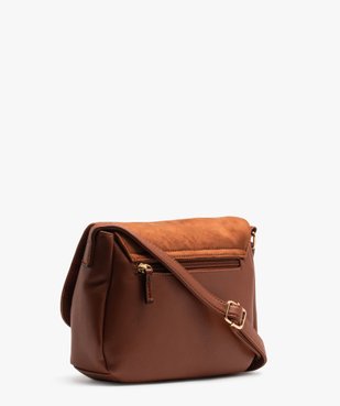 Sac besace femme bimatière femme vue2 - GEMO (ACCESS) - GEMO