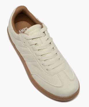 Baskets basses à lacets look rétro femme - Camps United vue6 - CAMPS GEMO FOR GOOD - GEMO