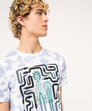 Tee-shirt homme à manches courtes imprimé - Rick & Morty vue2 - RICK ET MORTY - GEMO