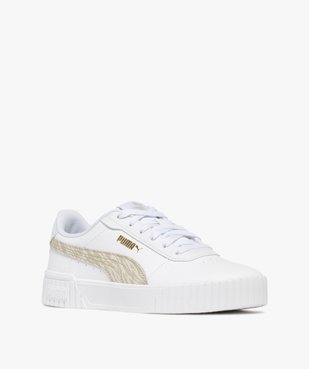 Baskets à semelle épaisse Carina Zebra fille - Puma vue3 - PUMA - GEMO