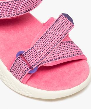 Sandales sport fille extra-légères à scratch vue6 - GEMO (ENFANT) - GEMO