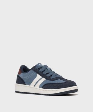 Baskets à lacets multi-matières garçon - 5 Miles vue2 - 5 MILES - GEMO