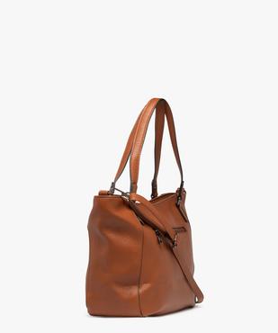 Sac à main souple grand format femme vue2 - GEMO (ACCESS) - GEMO