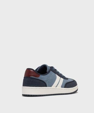 Baskets à lacets multi-matières garçon - 5 Miles vue4 - 5 MILES - GEMO