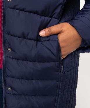 Manteau femme grande taille matelassé avec col doublé vue2 - GEMO (G TAILLE) - GEMO
