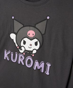 Pyjama en jersey de coton fin imprimé fille - Hello Kitty vue2 - HELLO KITTY - GEMO