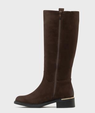 Bottes montantes plates femme - Valentina Baldano vue3 - VALENTINA BALDA - GEMO