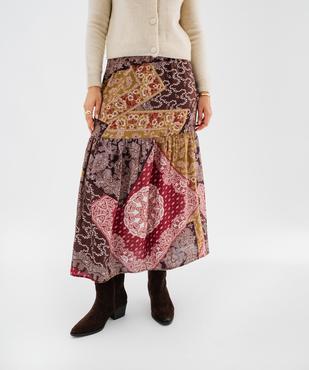 Jupe longue fluide femme vue2 - GEMO(FEMME PAP) - GEMO