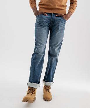 Jean regular en denim stretch homme vue2 - GEMO 4G HOMME - GEMO