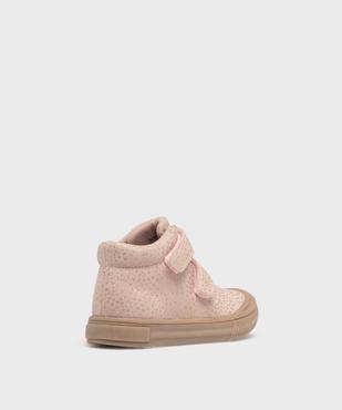 Boots à pois pailletés et scratch bébé fille - Lovely Wings vue5 - LOVELY WINGS - GEMO