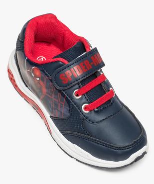 Baskets garçon semelle lumineuse et scratch Spider-Man vue5 - SPIDERMAN - GEMO