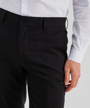 Pantalon de costume coupe slim en toile extensible homme vue2 - GEMO 4G HOMME - GEMO