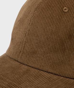 Casquette en velours côtelé homme vue3 - GEMO (ACCESS) - GEMO