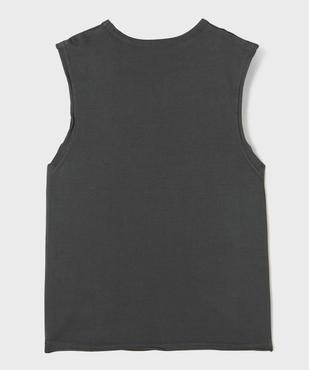 Débardeur en jersey de coton uni au coloris unique garçon vue3 - GEMO 4G GARCON - GEMO