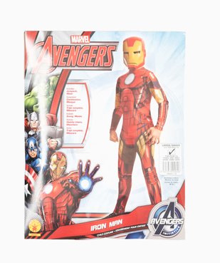 Déguisement enfant Iron Man - Marvel (2 pièces) vue4 - MARVEL - GEMO
