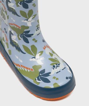 Bottes de pluie imprimé dinosaures garçon vue6 - 5 MILES - GEMO