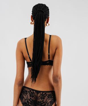 Soutien-gorge push-up à bretelles foulard femme vue3 - GEMO(HOMWR FEM) - GEMO