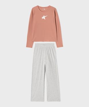 Pyjama 2 pièces fille vue1 - GEMO 4G FILLE - GEMO