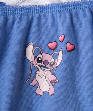 Culottes en coton à motif Stitch et Angel fille (lot de 5) - Disney vue2 - LILO & STITCH - GEMO
