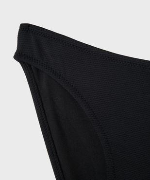 Maillot de bain 2 pièces en maille texturée fille vue3 - GEMO (JUNIOR) - GEMO