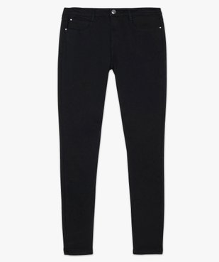 Pantalon femme coupe slim en toile extensible vue4 - GEMO(FEMME PAP) - GEMO