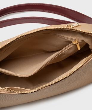 Sac tricolore à bandoulière amovible femme vue3 - GEMO (ACCESS) - GEMO