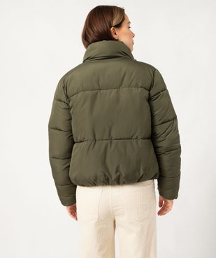 Blouson matelassé avec col montant coupe courte femme vue5 - PREMIER PRIX BY GEMO - GEMO