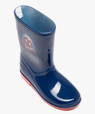 Bottes de pluie garçon bicolores – Spider-Man vue5 - SPIDERMAN - GEMO