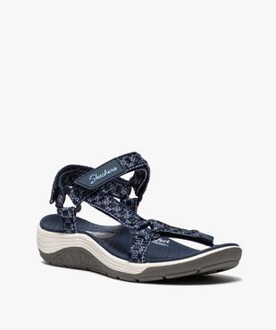 Sandales femme tout terrain à scratch - Skechers vue2 - SKECHERS - GEMO