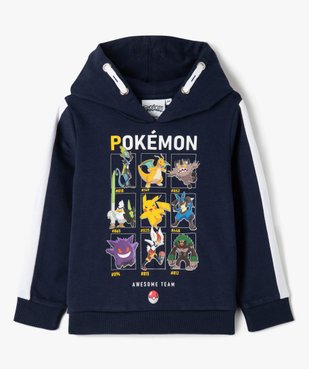 Sweat garçon à capuche imprimé - Pokémon vue2 - POKEMON - GEMO