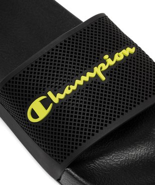 Mules de piscine homme à bandeau quadrillé - Champion USA vue6 - CHAMPION USA - GEMO