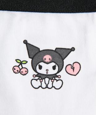 Shorties imprimés en coton stretch fille (lot de 3) - Hello Kitty and friends vue3 - HELLO KITTY - GEMO