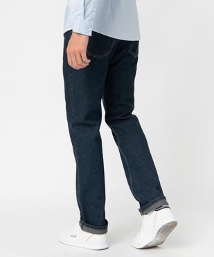 Jean homme coupe Regular aspect brut vue3 - GEMO (HOMME) - GEMO