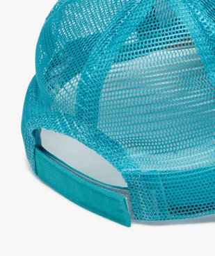 Casquette en maille ajourée et inscription colorée garçon vue3 - GEMO (ENFANT) - GEMO