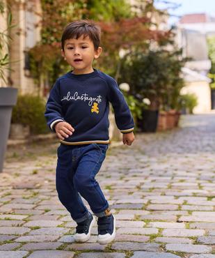 Sweat avec broderie poitrine bébé garçon - LuluCastagnette vue5 - LULU CASTAGNETTE GEMO FOR GOOD - GEMO