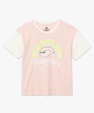 Tee-shirt femme à motif – Camps United vue4 - CAMPS UNITED - GEMO