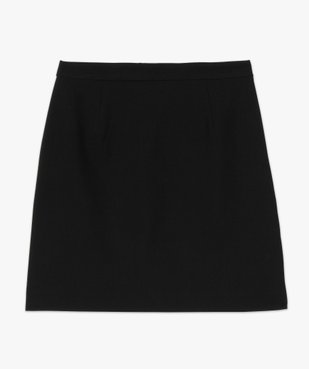 Jupe femme coupe droite fendue derrière vue4 - GEMO(FEMME PAP) - GEMO