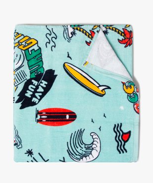 Serviette enfant imprimé plage multicolore vue1 - GEMO (ENFANT) - GEMO