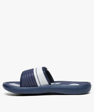 Sandales homme bicolores avec scratch pour la plage vue3 - GEMO (PLAGE) - GEMO